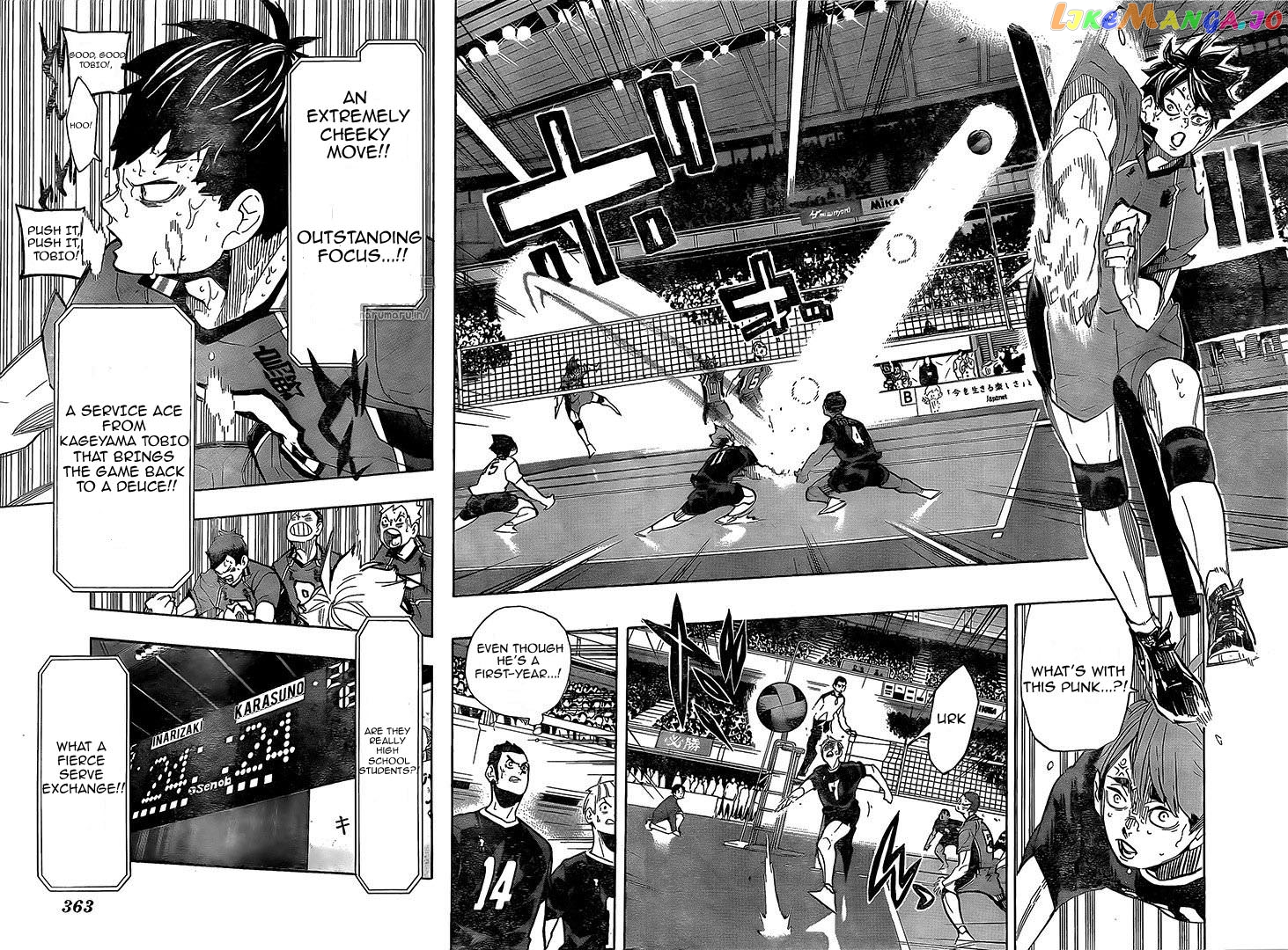 Haikyuu!!, Chapter 286 image 02